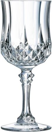 Келихи для коньяку Cristal d'Arques Paris Longchamp, 320 мл, 6 шт. - з Kwarx, посилена упаковка, блиск, прозорість та висока стійкість