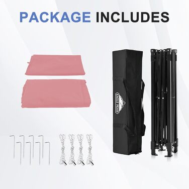 Розкладана переодягальня EAGLE PEAK Flex Ultra Compact - 1.2 x 1.2 м, біла, для басейну, фотосесій та кемпінгу