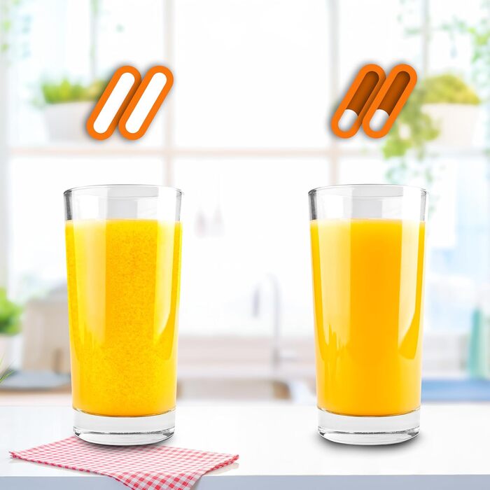 Електрична соковитискачка Duronic Saftpresse 600W - соковитискачка для цитрусових з нержавіючої сталі, 400мл, 2 конуси