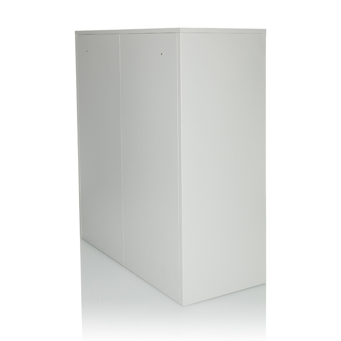 Шафа для документів COLOR AS, 105 x 90 x 40 см, металева, світло-сіра, hjh OFFICE