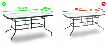 Комплект садових меблів Zolta, метал, сірий, 7 предметів
