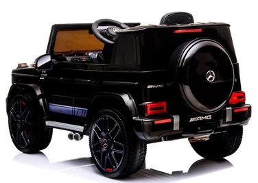 Дитячий електромобіль Mercedes G63 з шкіряним сидінням та пультом керування