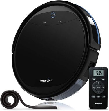 Робот-пилосос EX501 з водяним баком: потужне прибирання твердих поверхонь та килимів, самостійна зарядка, інфрачервоні сенсори, тиха робота