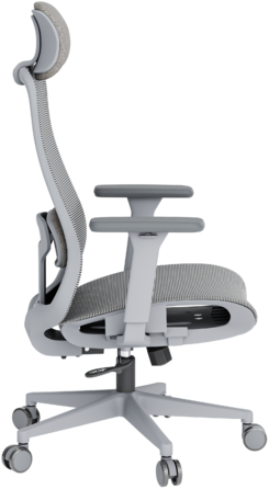 Крісло офісне OfficePro Wave OC670-G-G-G