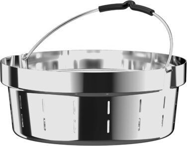 Кухонна машина WMF Avantgarde з функцією приготування їжі, тиха робота, 14 програм, Wi-Fi, чаша 5л, сенсорний екран, інтуїтивна програма, рецепти, матова нержавіюча сталь