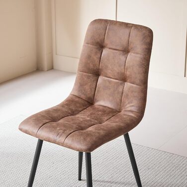 Комплект їдальні 5-ти частинний: круглий стіл 100 см та 4 стільці (голландський фліс). Підходить для кухні, вітальні, балкону, ресторану, офісу. Темне дерево + світло-коричневий колір.