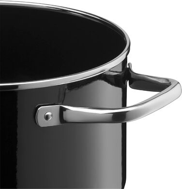 Набір каструль Silit Elegance Line Induktion, 4 шт., Silargan, чорний, без нікелю