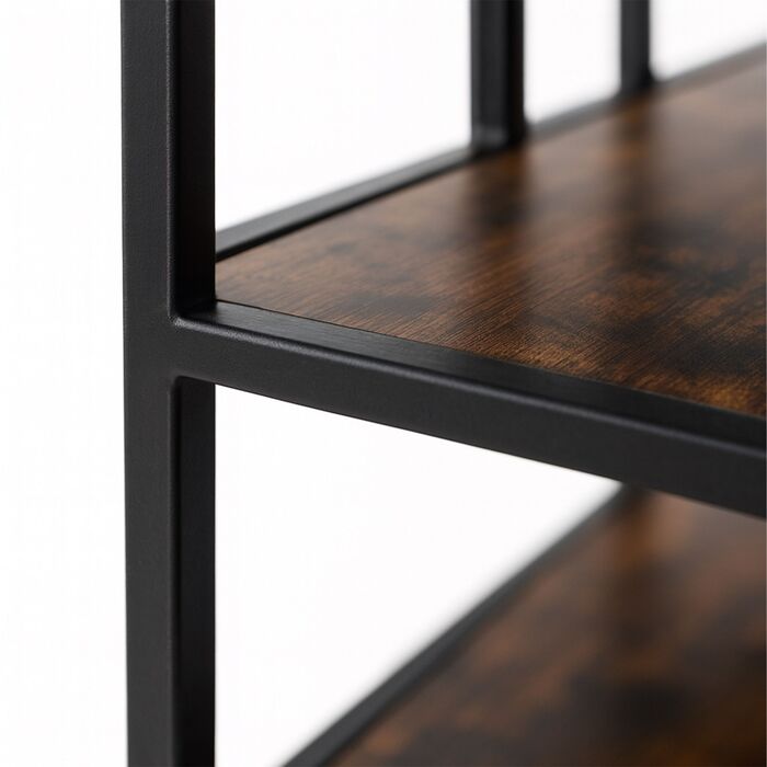 Поличка Relaxdays в індустріальному стилі