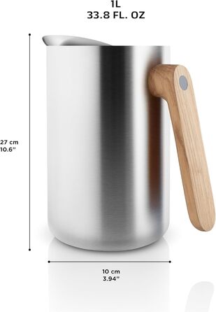 Термос Eva Solo Isolierkanne 1,0л Nordic Kitchen - безперебійне наливання