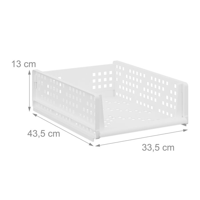 Органайзери для шафи Relaxdays (набір 3 шт.)