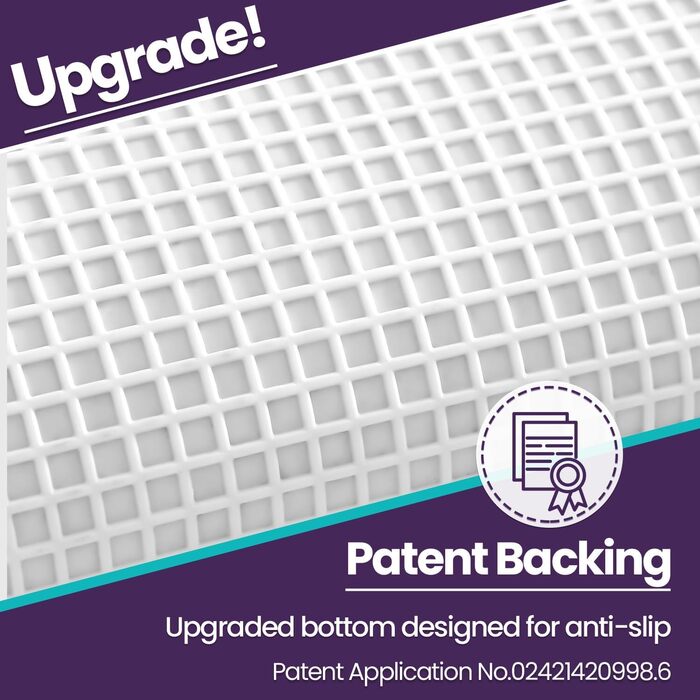 Килимок для ванної кімнати DEXI Ovale Beige, 61 x 110 см, з антиковзким покриттям та малюнком 'Морські зірки'