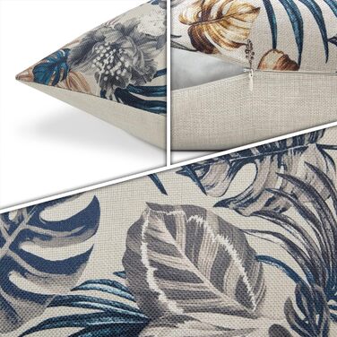 Накидка на диван Paco Home cushion cover, різнокольорова, набір з 4-х штук