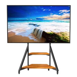 Стійка для телевізора Boden 65-100 дюймів з поличкою та колесами, VESA 800x600, до 100 кг