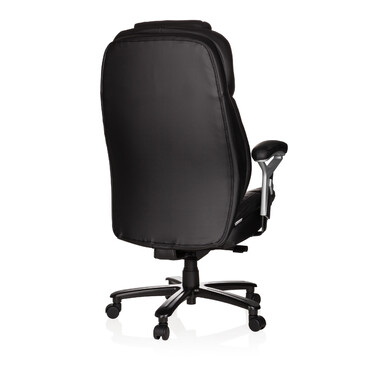 Крісло для шеф-кухаря XXL PULLMANN, штучна шкіра, чорне, hjh OFFICE