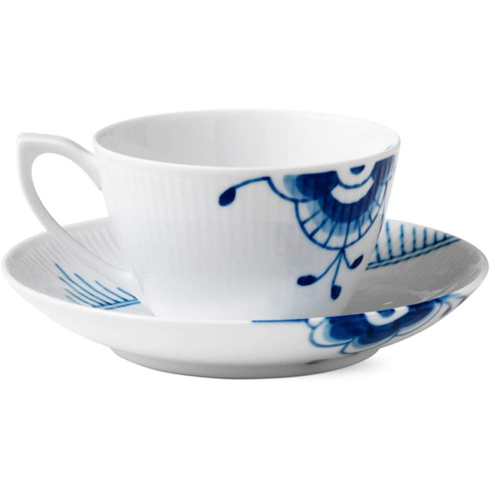 Королівська чашка Копенгагена з нижнім чаєм / капучіно, 28 мл, синя, (1 упаковка)