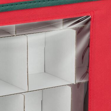 Набір з 2 коробок для зберігання новорічних кулічок Relaxdays