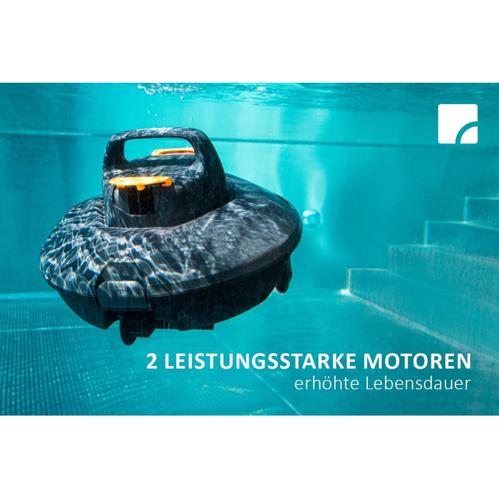 Бездротовий робот-пилосос для басейну Steinbach Poolrunner ONE RXB 150, до 15 м², акумуляторний, для солоної води