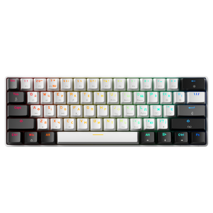 Механічна клавіатура GamePro Genesis Infinity  (MK130BW)  outemu swithes