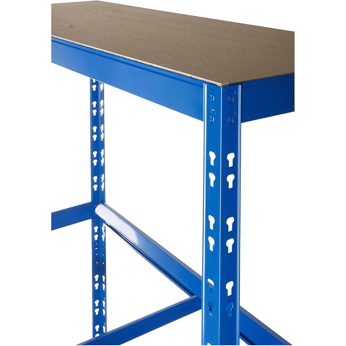 Металева стійка для шин 179x130x50 см, блакитна - 8-12 шин | Стійка для шин, стелаж для гаража, підвалу