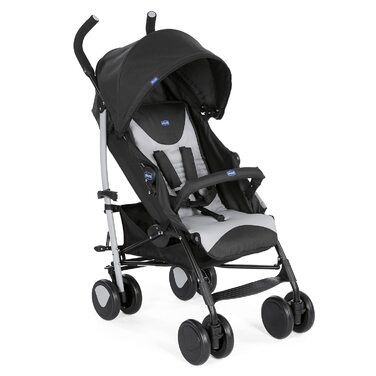 Дитяча коляска Chicco Echo, зелена, для дітей до 22 кг, регульована спинка, великий сидіння, бампер, складаний капюшон, дискові гальма та поворотні колеса