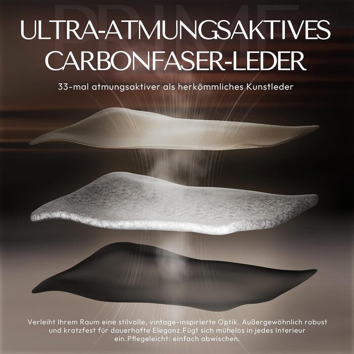 Ігровий крісло Dowinx з регульованою підніжкою, масажером попереку та офісним комфортом, до 200 кг, нахил спинки 165°, коричневий