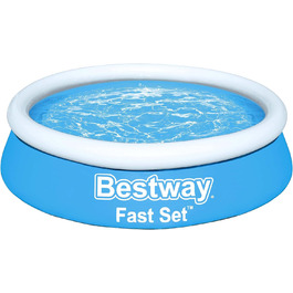 Басейн Bestway Fast Set, круглий, без насоса 183 х 51 см 183 х 51 см без аксесуарів