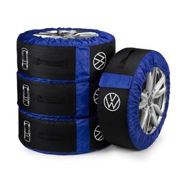 Чохли для коліс Volkswagen 000073900E (4 шт.) до 21 дюйма, для дисків до 275 мм завширшки та 2350 мм за обхватом