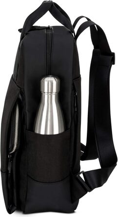 Рюкзак Johnny Urban для жінок і чоловіків - Jona Large - Стильний денний рюкзак з відділенням для ноутбука для університету, бізнесу, школи - Екологічний - водовідштовхувальний чорний