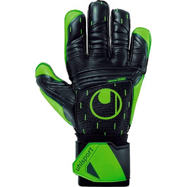 Унісекс молодіжні класичні м'які Сучасні футбольні воротарські рукавички для дітей і дорослих 4 чорний / fluo зелений / білий