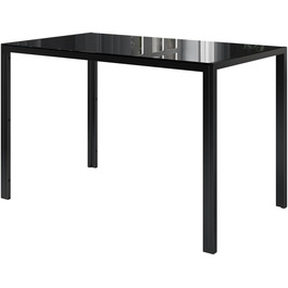 Обідній стіл Vicco Grand, 120x75 см, чорний