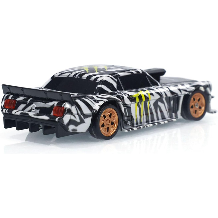 RC Автомобіль 1/43 Масштаб Drift Авто 4WD Радіокерування Готовий до Гонок З Підсвіткою Сірий