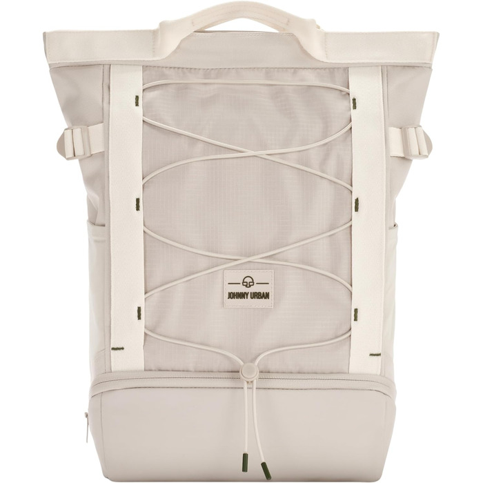 Рюкзак Johnny Urban для чоловіків і жінок - Harper - Денний рюкзак для відпочинку, спорту на кожен день - Денний рюкзак з безліччю відділень - 16-дюймовий відсік для ноутбука та ремінь для візка - Водовідштовхувальний (пісок)