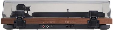 Програвач вінілу Teac TN-280BT-A3 з Bluetooth, алюмінієвий диск, ремінний привід, MM-фонокоректор, MDF-корпус, чорний (горіх)