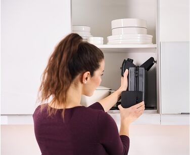 Електричний гриль Braun MultiGrill 7 CG7020: 3-в-1 (контактний гриль, BBQ, духовка), 2000W, велика поверхня (12 бургеров), чорний