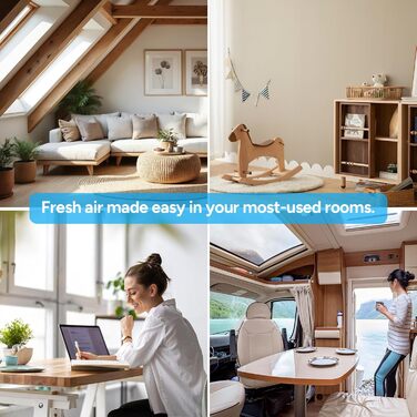 Повітряочисник DR.PREPARE для алергіків: тихий, енергоефективний, HEPA фільтр, видаляє 99,97% пилу та плісняви, миючий попередній фільтр, 15dB, режим сну, для спальні та офісу