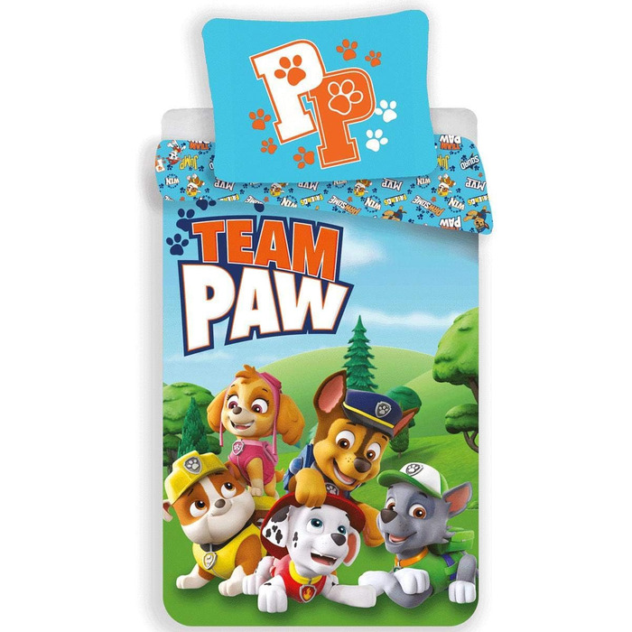 Комплект постільної білизни JFabrics PAW Patrol для дітей 140x200 см