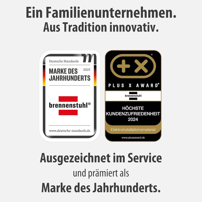 Набір димових датчиків Brennenstuhl 6x RM C 9010 з змінною батареєю (сертифіковано EN 14604, гучний сигнал) білий