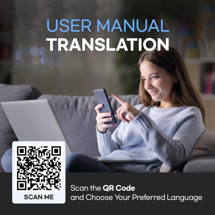 Масажер для очей HubiCare з підігрівом та охолодженням, компресією та вібрацією, Bluetooth, для зняття мігрені та сухості очей