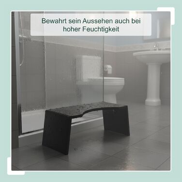 Складаний табурет для туалету Relaxdays з бамбука