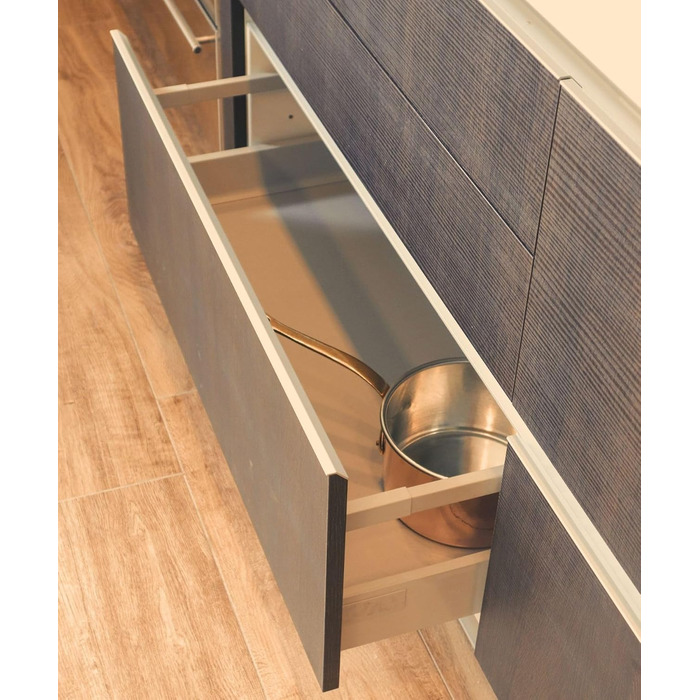 CREARTISTIC Молочник з міді з покриттям, Ø 14 см, ручка з латуні, Made in Italy, ручна робота