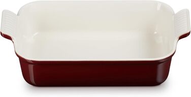Форма для запікання Le Creuset прямокутна, 2.4 л, кераміка, червона, 26 см