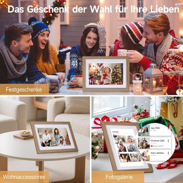 Роллеї Smart Frame WiFi 1010: Цифровий фоторубіж з Wi-Fi, 10,1