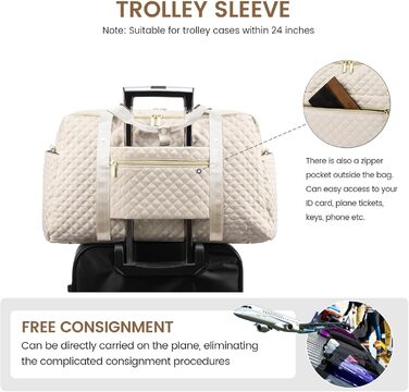 Спортивна сумка LOVEVOOK для жінок з відділенням для ноутбука, 35L - подорожі, спортзал, клініка