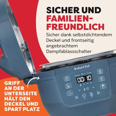 Мультиварка Instant Pot 5.7L 7-в-1 Smart Cooker – мультиповарня, рисоварка, сковорода, йогуртниця, пароварка, підігрівач їжі