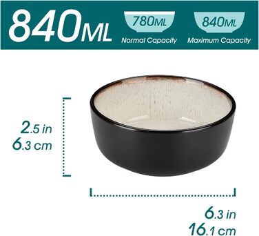 Набір посуду Vancasso AMBER на 12 осіб, 48 предметів: тарілки обідні, десертні, супові, миски. Реактивна глазур, жовтий. Підходить для мийки посуду