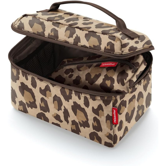 Набір Reisenthel Beautycase: косметичка та прямокутна сумочка для свят, 17 x 18 x 17 см + 21 x 8 x 4 см, Leo Macchiato