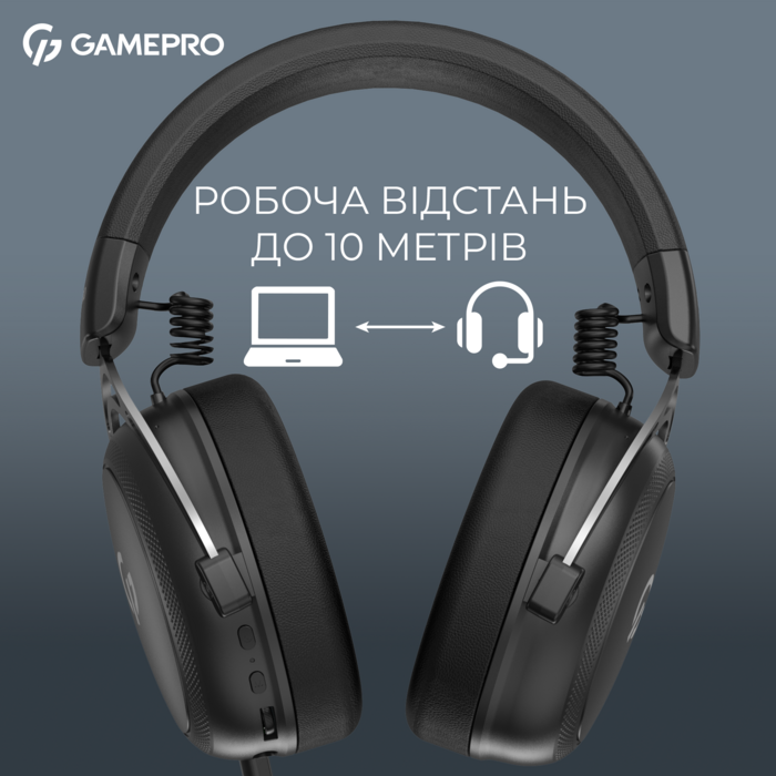 Бездротова ігрова гарнітура Gamepro Asgard Skald (HSW160B) 4-Mode