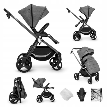 Спортивний візок Kidnort Isbjörn 2024, сірий