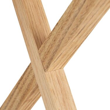 Кухонний візок Relaxdays з горіхового дерева