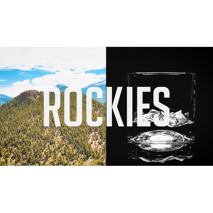 Набір склянок для віскі LIITON American Peaks Kristall, 4 шт., 300 мл, важкі, морозостійкі, ідеальний подарунок для чоловіків